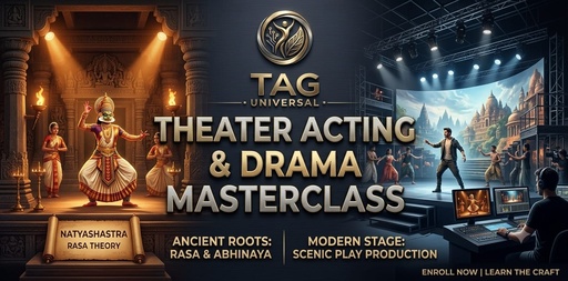THEATER ACTING & DRAMA BASED ON NATAYSHTRA INCLUDE SCENIC PLAY PRODUCTION 